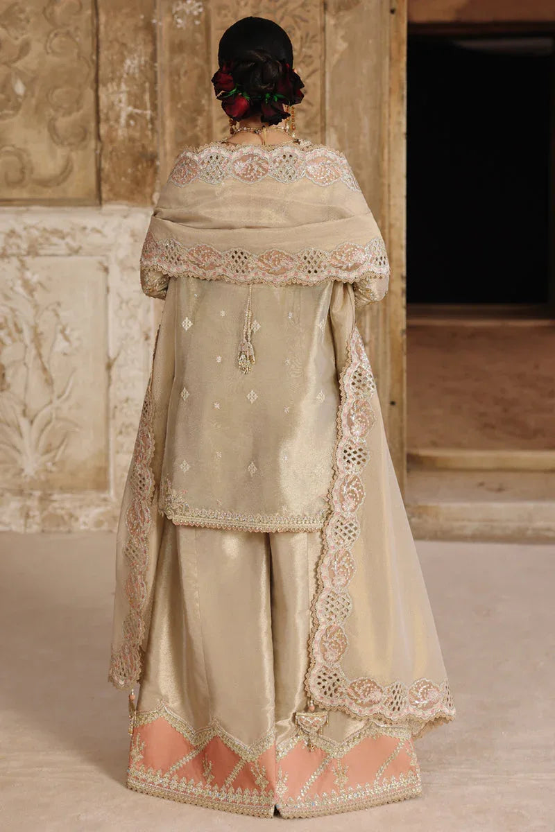 Qalamkar | Shadmaani Formals 25 | RH-07 AMEERA - Aqsa Fabrics