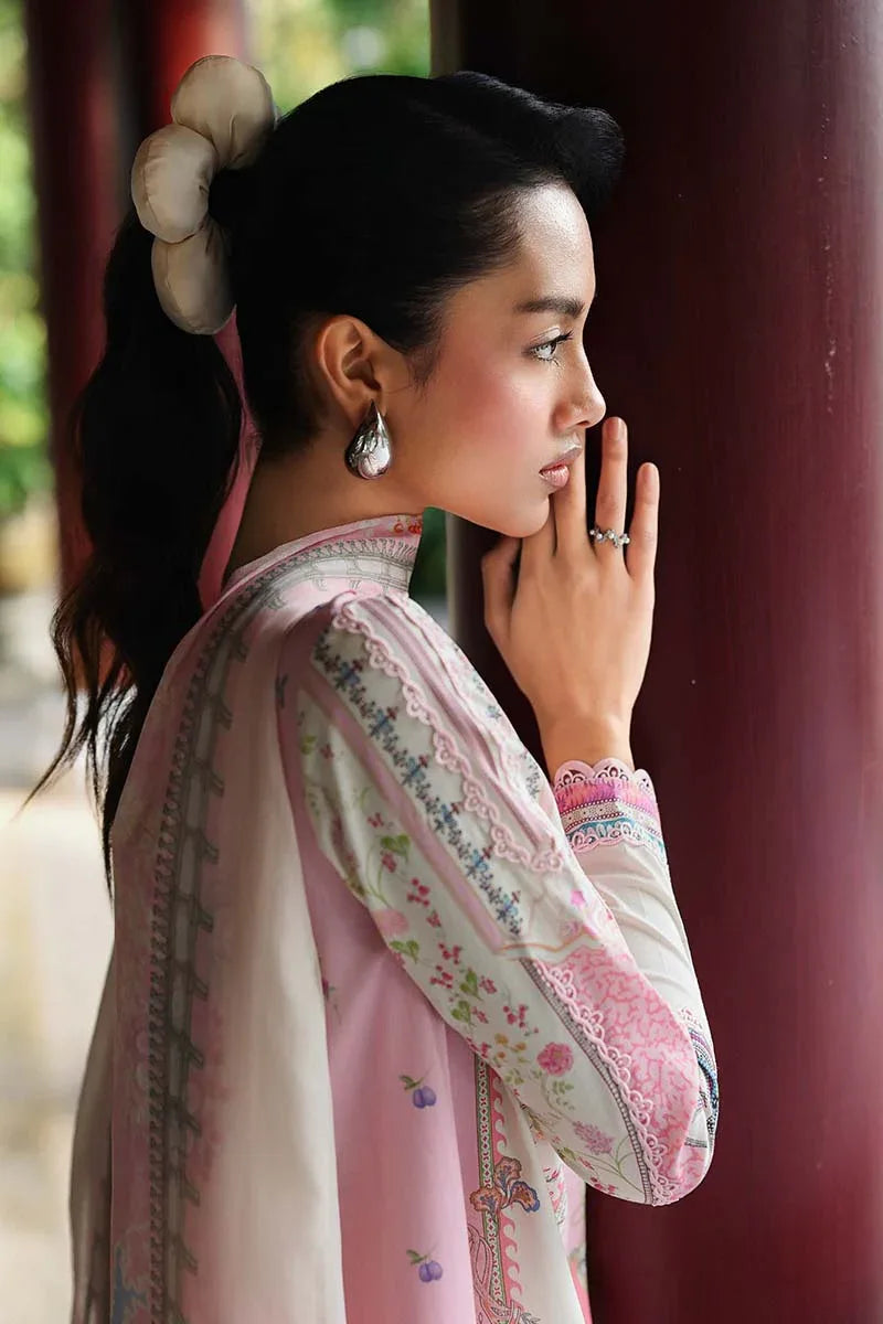 Qalamkar | Q Prints 26 | AX-06 (A) ELARA - Aqsa Fabrics