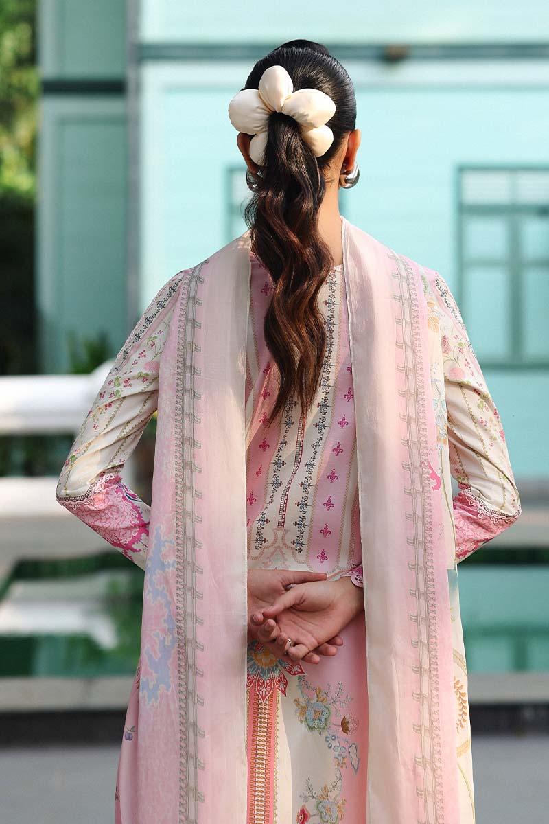 Qalamkar | Q Prints 26 | AX-06 (A) ELARA - Aqsa Fabrics