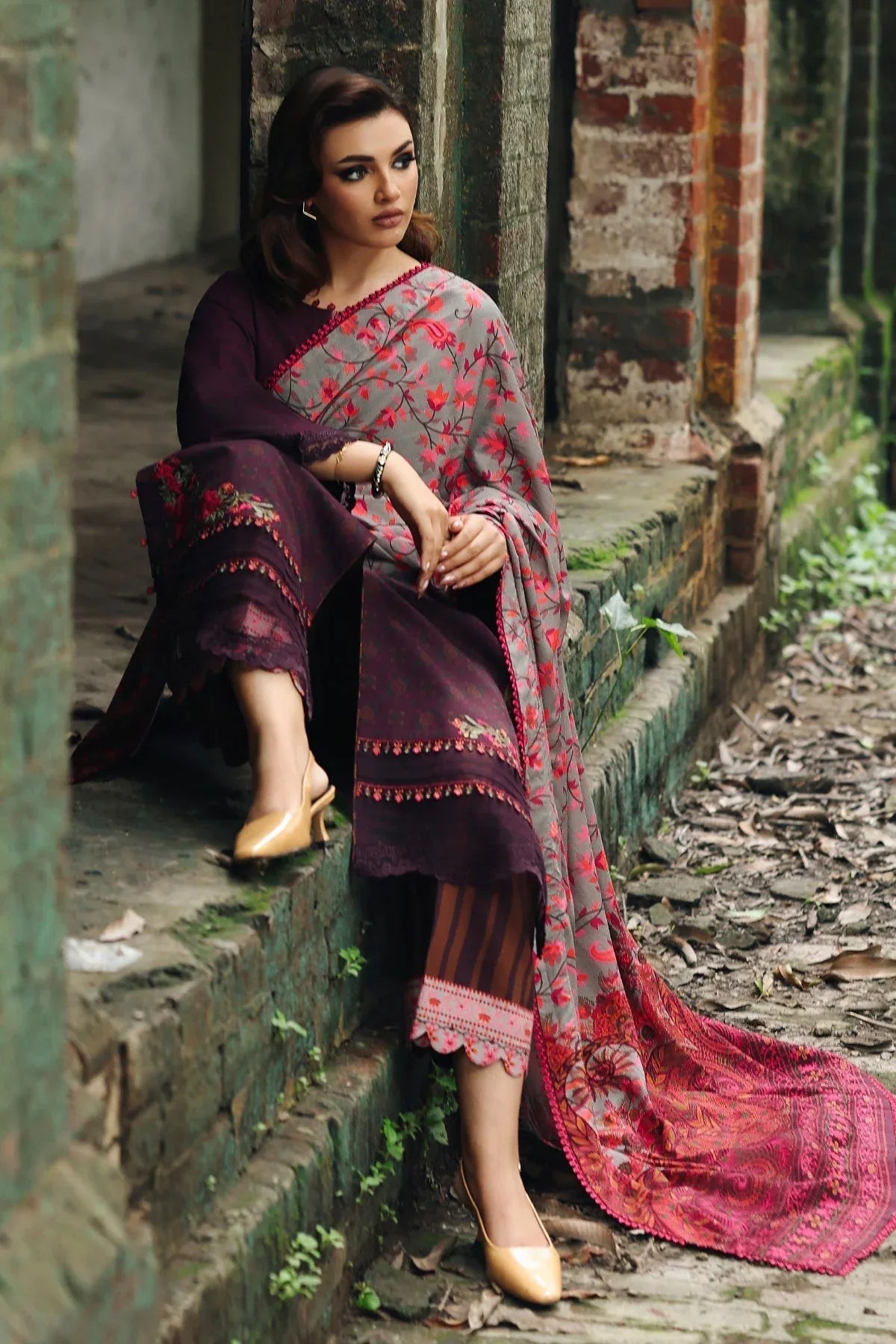 Charizma | Combination Winter 25 |  CCW6-17 - Aqsa Fabrics