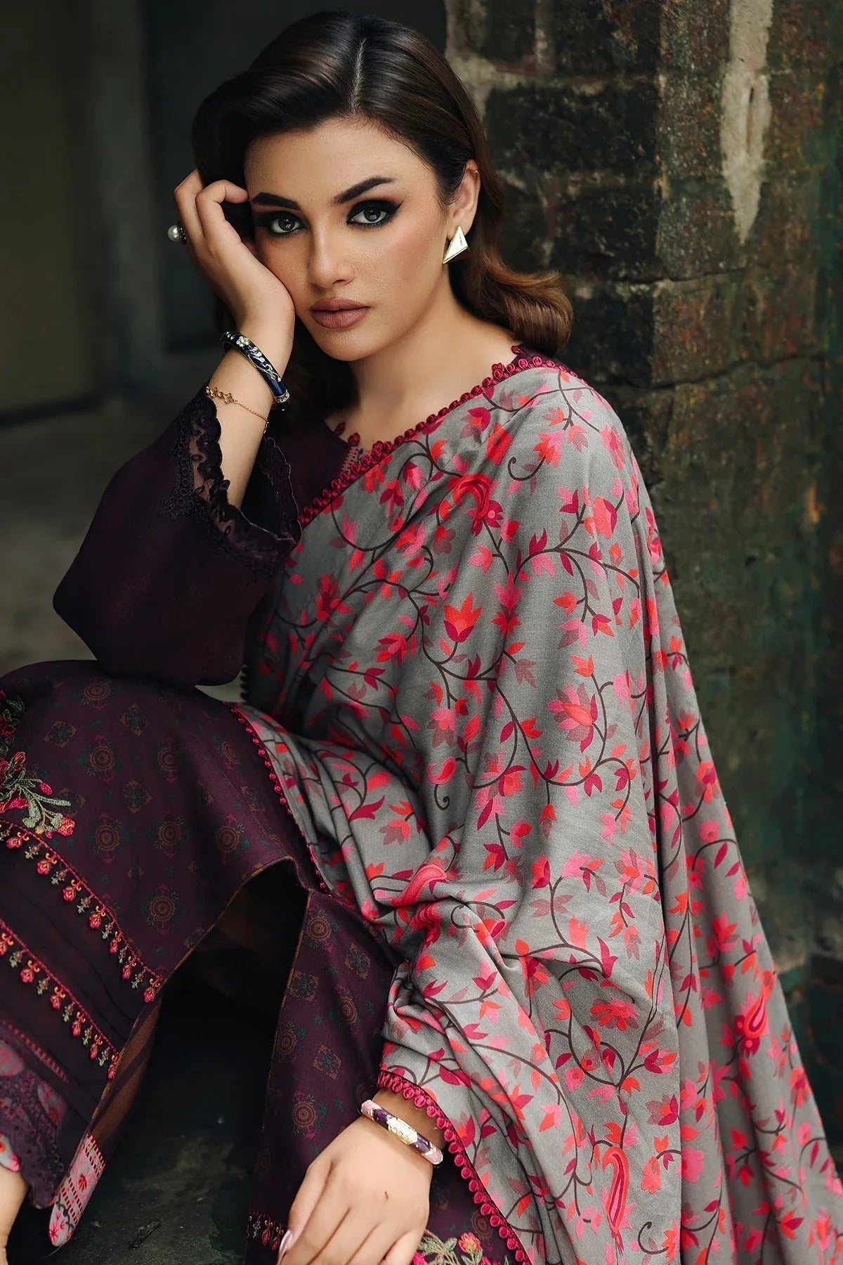 Charizma | Combination Winter 25 |  CCW6-17 - Aqsa Fabrics