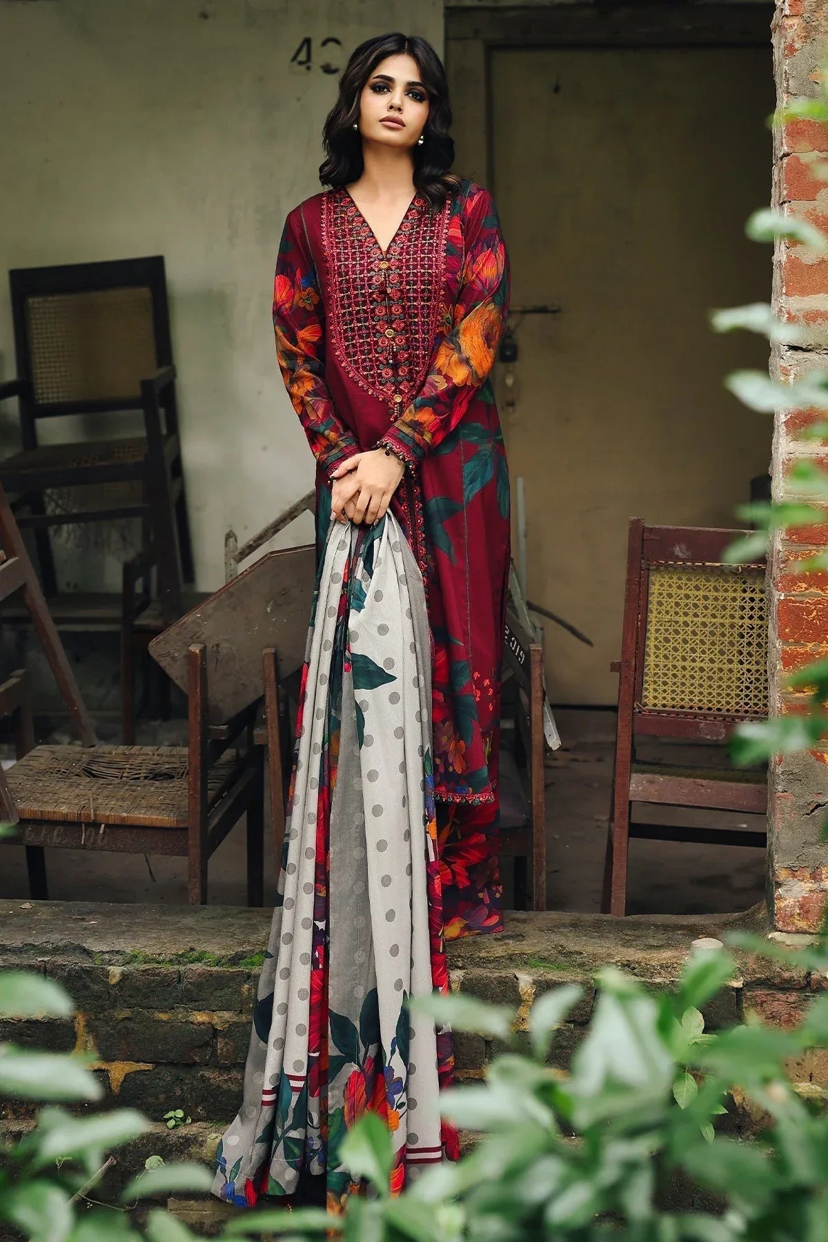 Charizma | Aniq Winter 25 |  ANW6-18 - Aqsa Fabrics