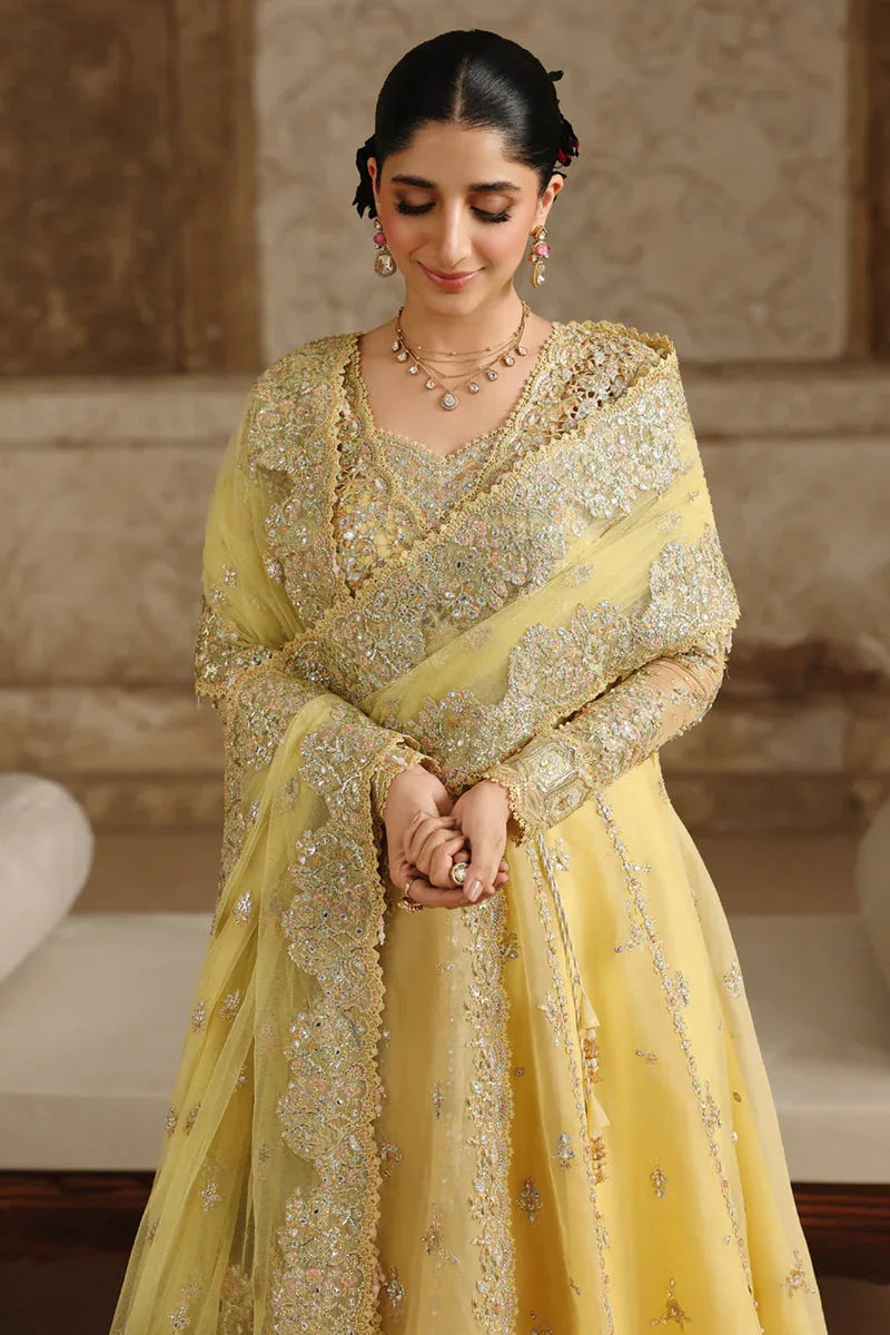 Qalamkar | Shadmaani Formals 25 | RH-06 HOOR - Aqsa Fabrics