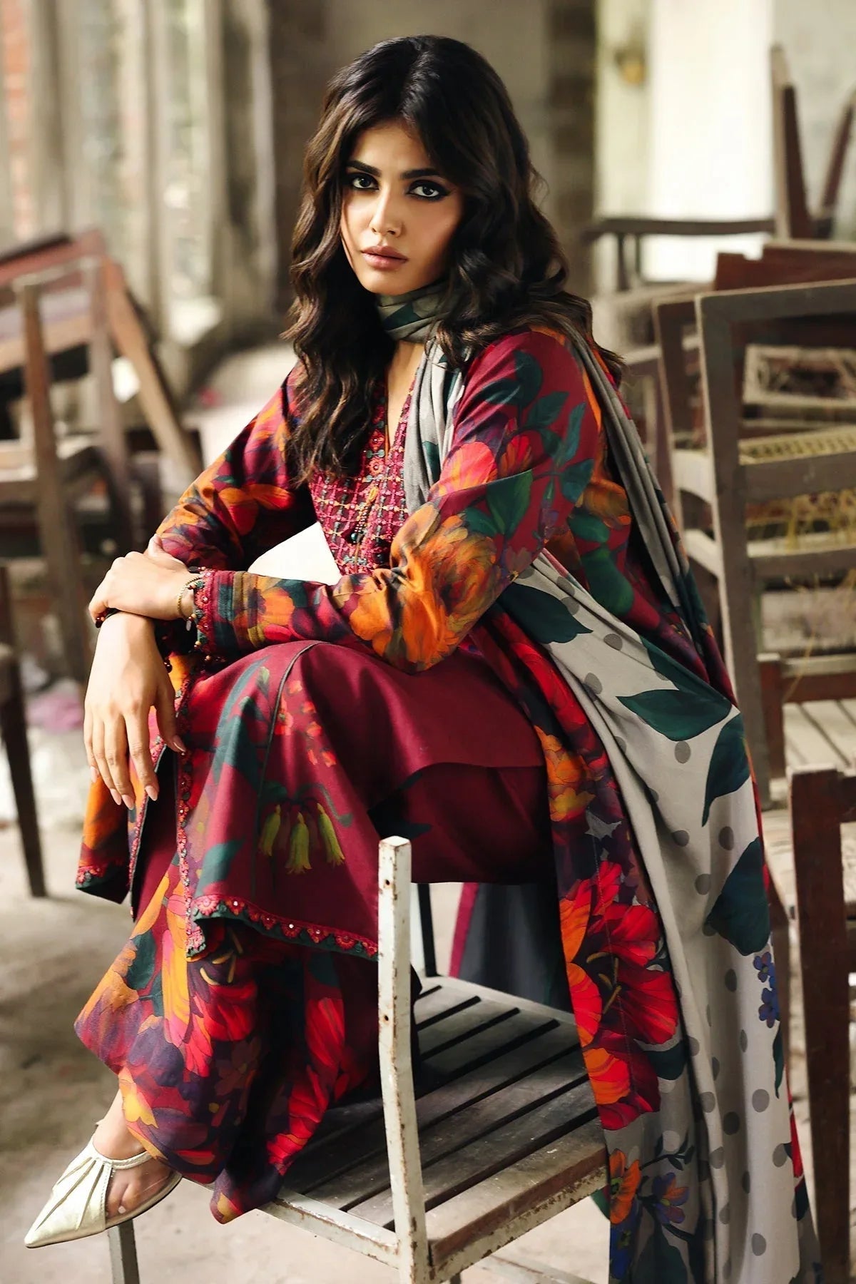 Charizma | Aniq Winter 25 |  ANW6-18 - Aqsa Fabrics