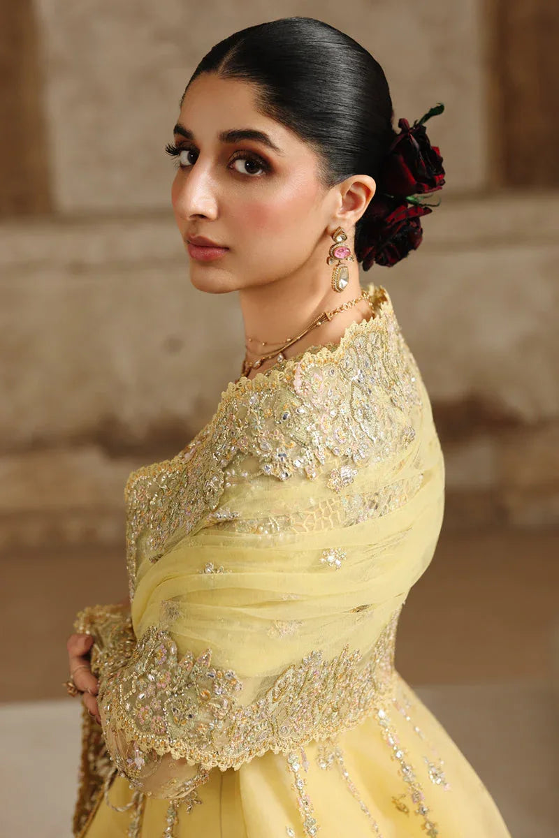 Qalamkar | Shadmaani Formals 25 | RH-06 HOOR - Aqsa Fabrics