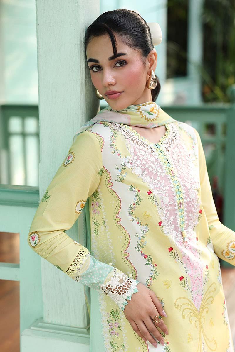 Qalamkar | Q Prints 26 | AX-10 (A) JOVIE - Aqsa Fabrics