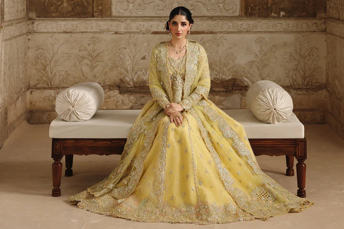 Qalamkar | Shadmaani Formals 25 | RH-06 HOOR - Aqsa Fabrics
