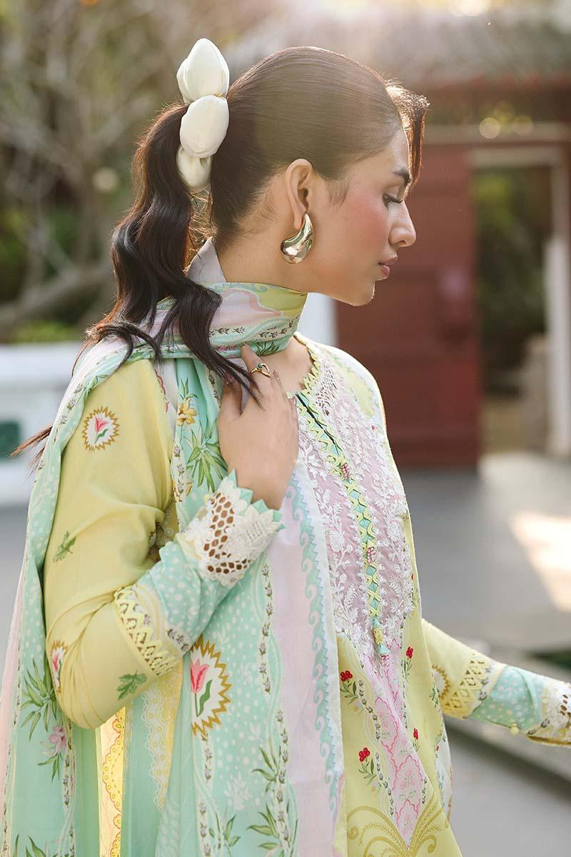 Qalamkar | Q Prints 26 | AX-10 (A) JOVIE - Aqsa Fabrics