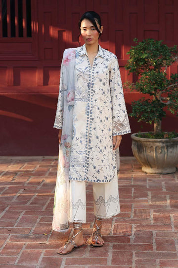 Qalamkar | Q Prints 26 | AX-08 (A) AERIN - Aqsa Fabrics