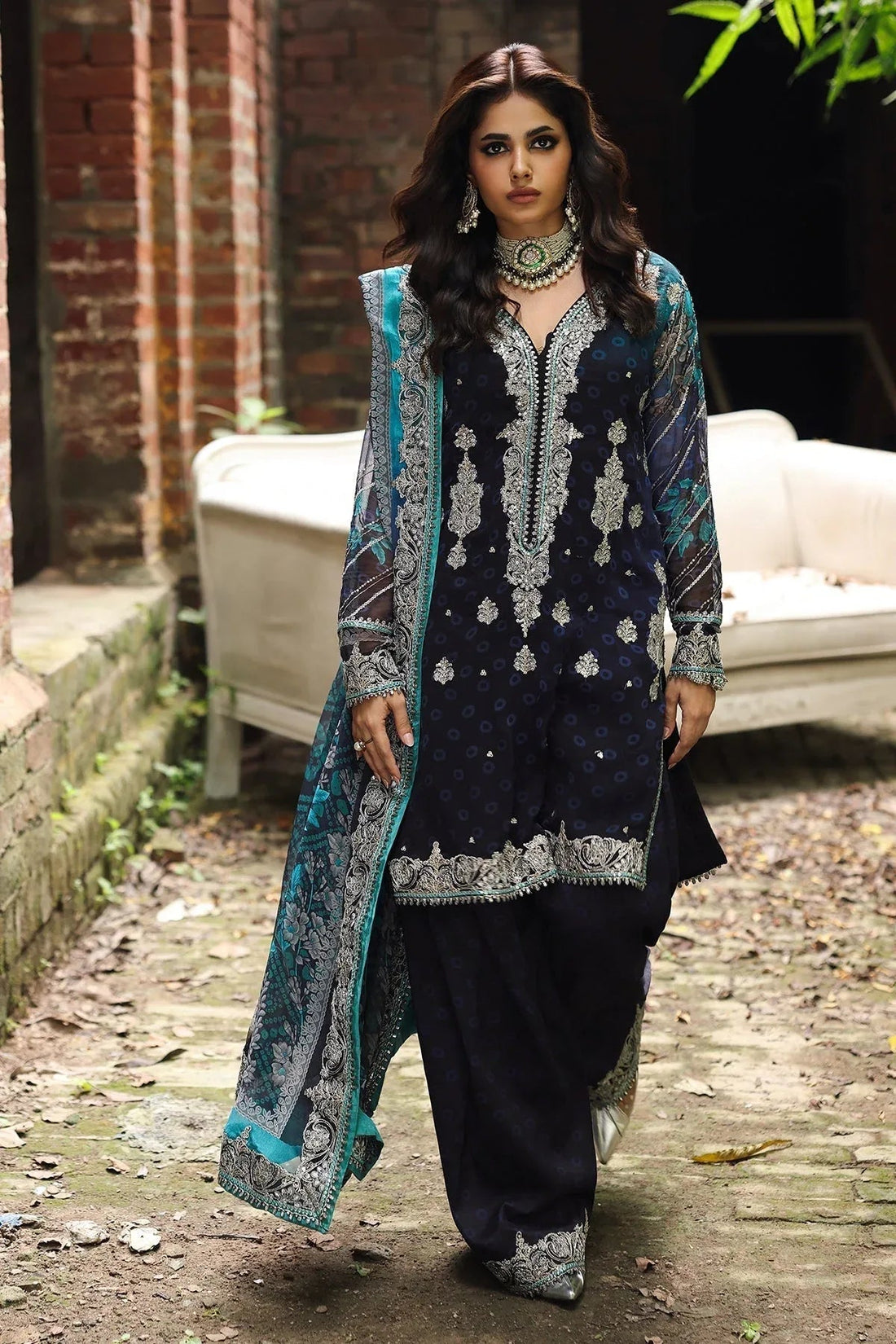Charizma | Vasal Chiffon | VSL25-32 - Aqsa Fabrics
