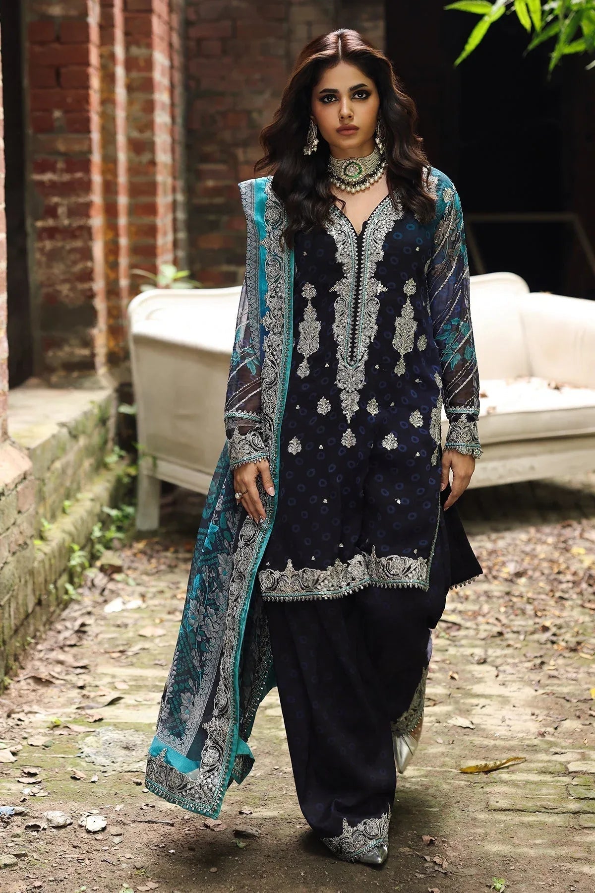 Charizma | Vasal Chiffon | VSL25-32 - Aqsa Fabrics