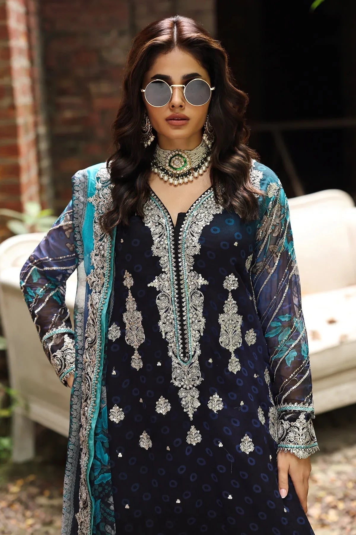 Charizma | Vasal Chiffon | VSL25-32 - Aqsa Fabrics