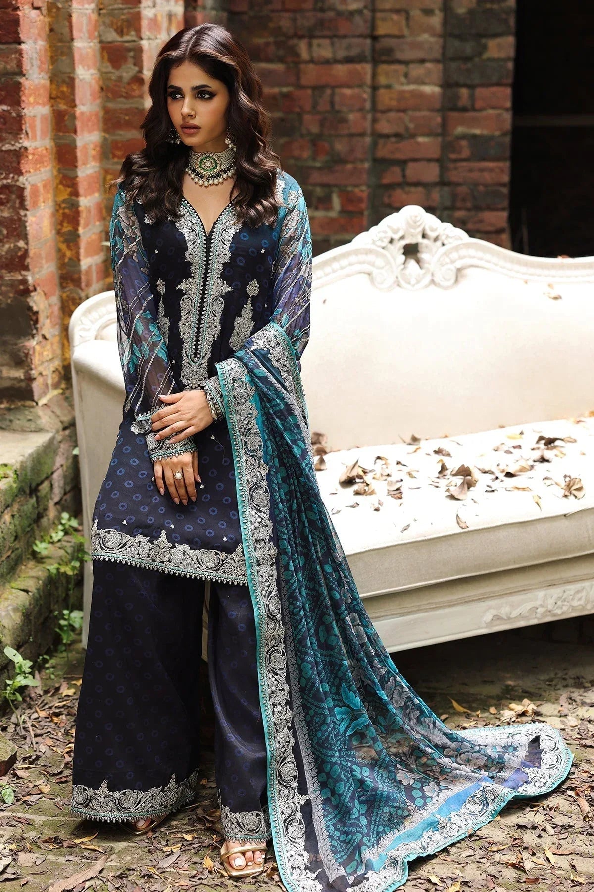 Charizma | Vasal Chiffon | VSL25-32 - Aqsa Fabrics