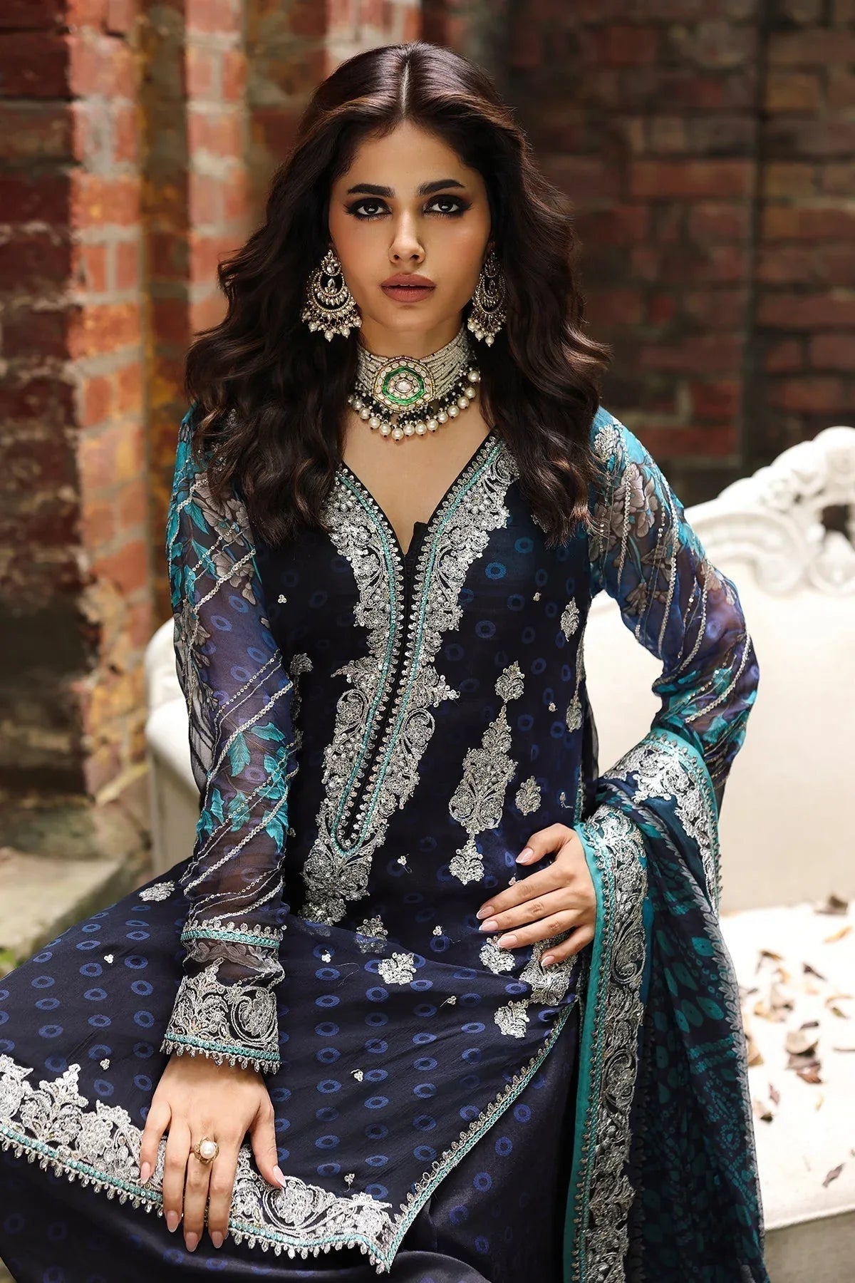 Charizma | Vasal Chiffon | VSL25-32 - Aqsa Fabrics
