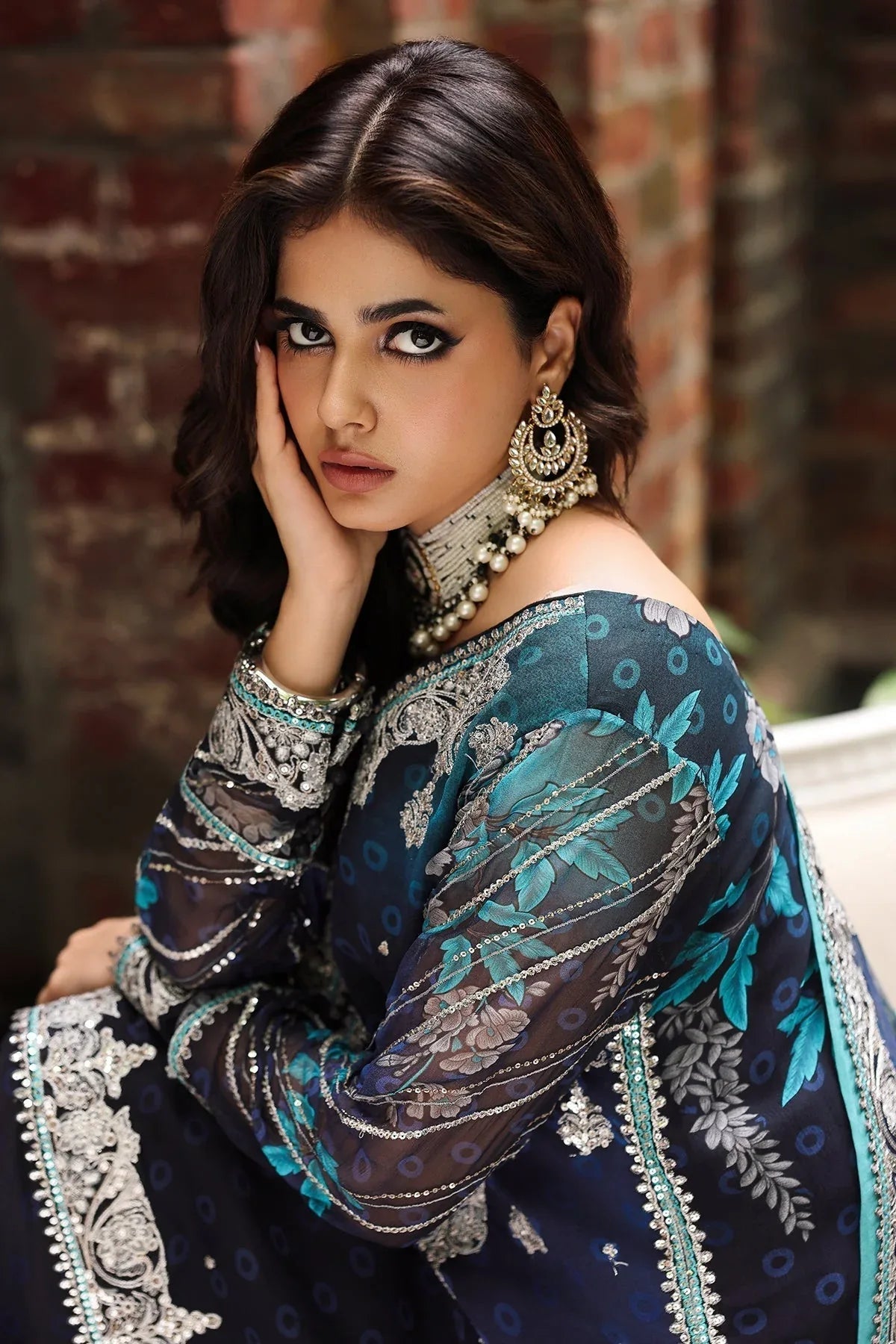 Charizma | Vasal Chiffon | VSL25-32 - Aqsa Fabrics