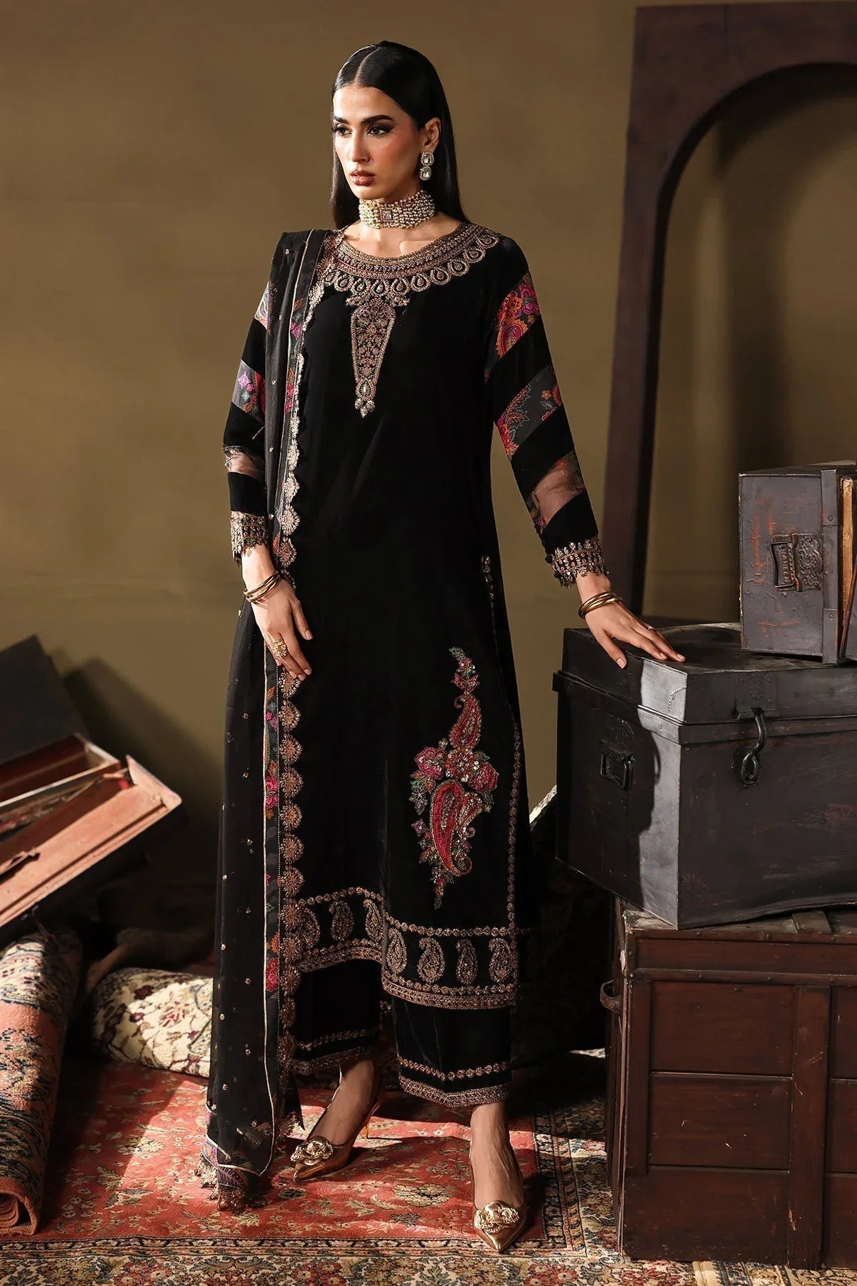 Charizma | Signora Velvet 25 | CVT5-01 - Aqsa Fabrics