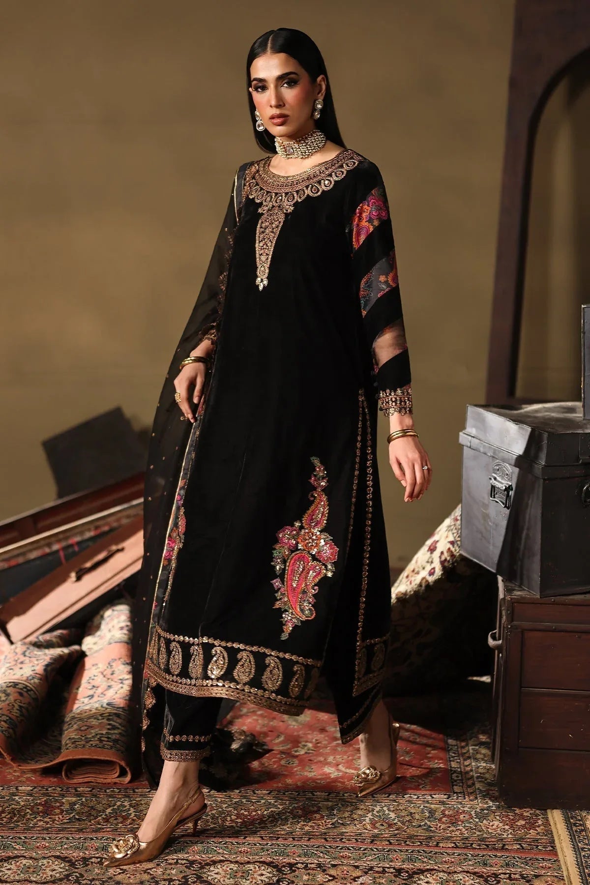 Charizma | Signora Velvet 25 | CVT5-01 - Aqsa Fabrics