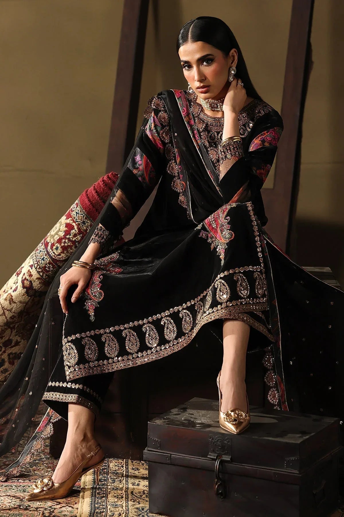 Charizma | Signora Velvet 25 | CVT5-01 - Aqsa Fabrics