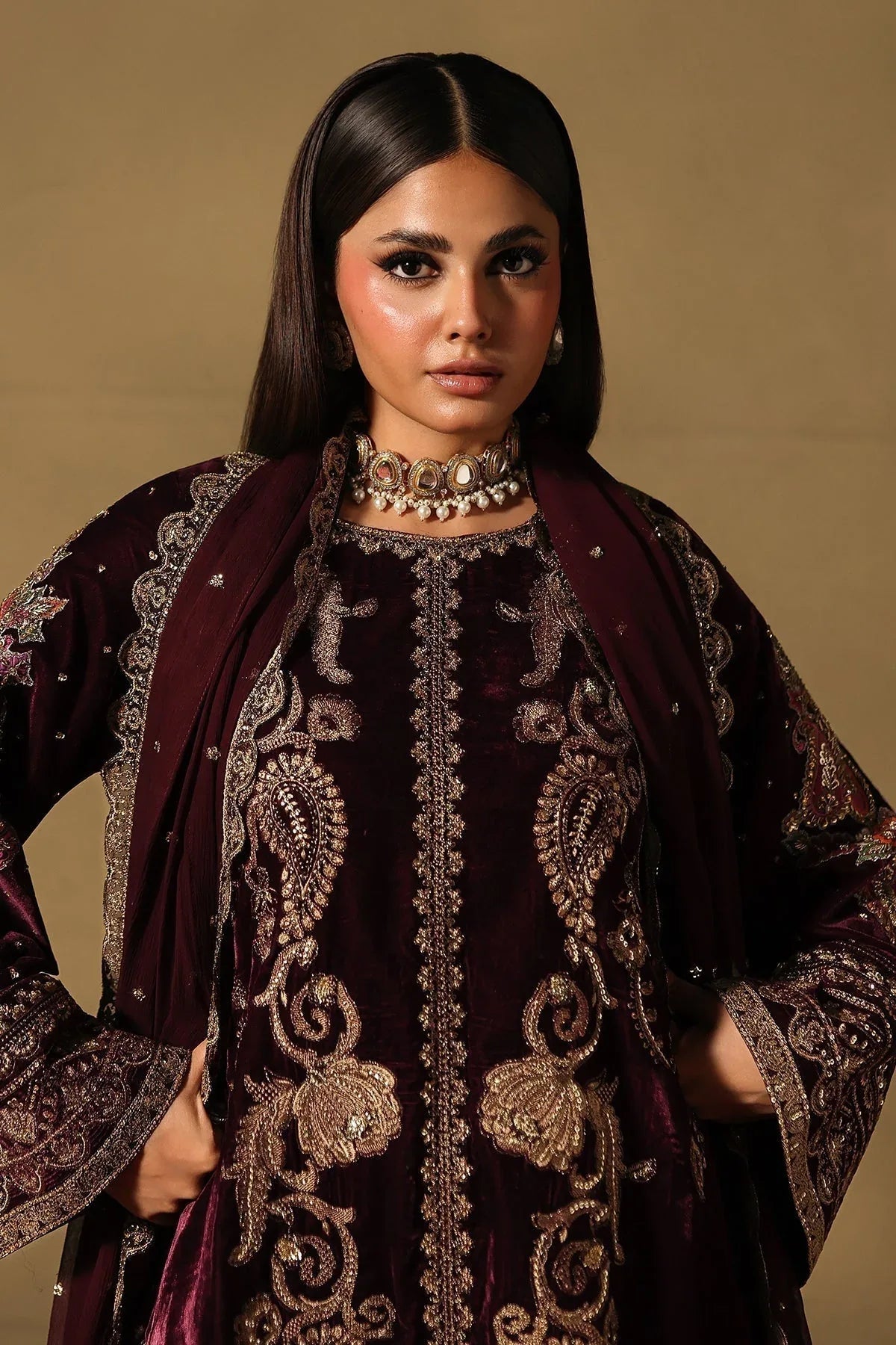 Charizma | Signora Velvet 25 | CVT5-06 - Aqsa Fabrics