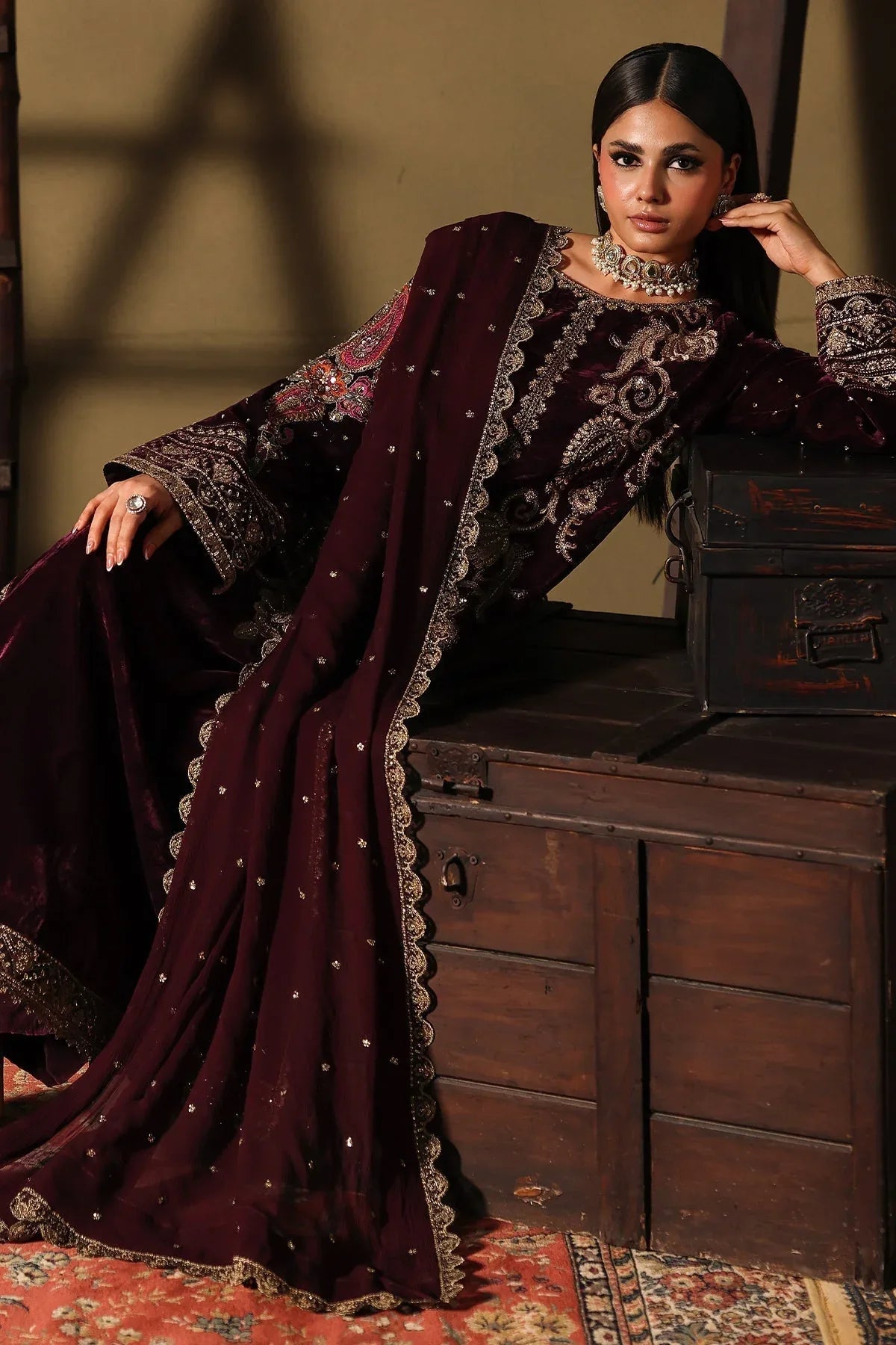 Charizma | Signora Velvet 25 | CVT5-06 - Aqsa Fabrics