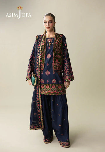 Asim Jofa | Makhmal Velvet 25 | AJULM - Aqsa Fabrics