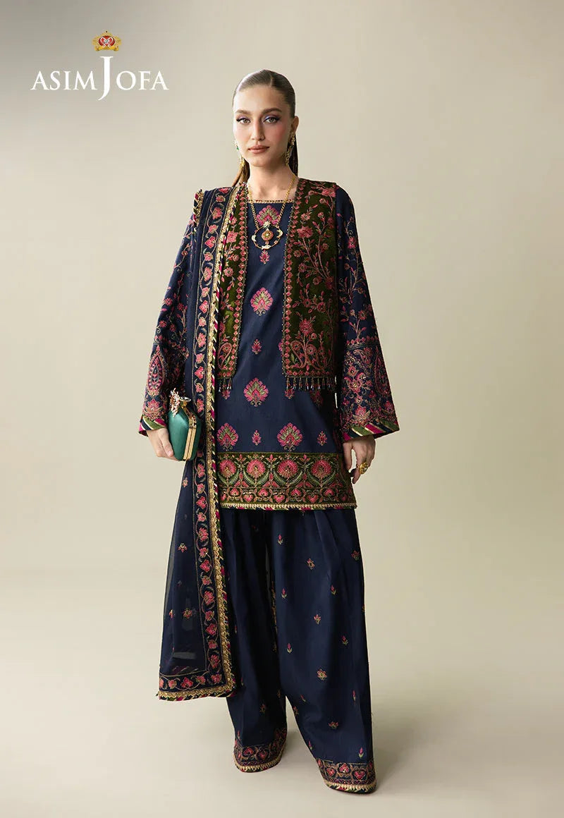 Asim Jofa | Makhmal Velvet 25 | AJULM - Aqsa Fabrics