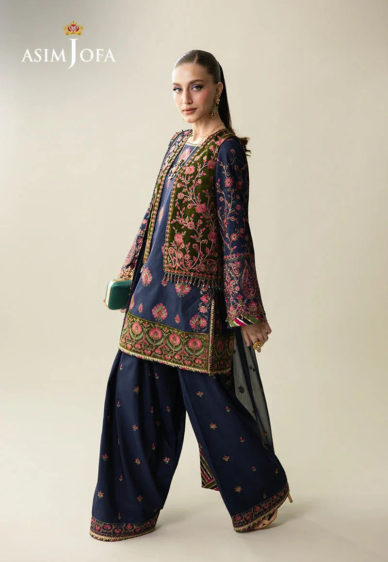 Asim Jofa | Makhmal Velvet 25 | AJULM - Aqsa Fabrics