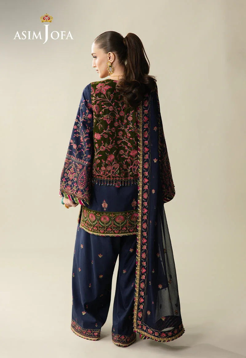 Asim Jofa | Makhmal Velvet 25 | AJULM - Aqsa Fabrics