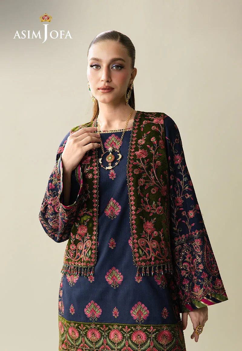 Asim Jofa | Makhmal Velvet 25 | AJULM - Aqsa Fabrics