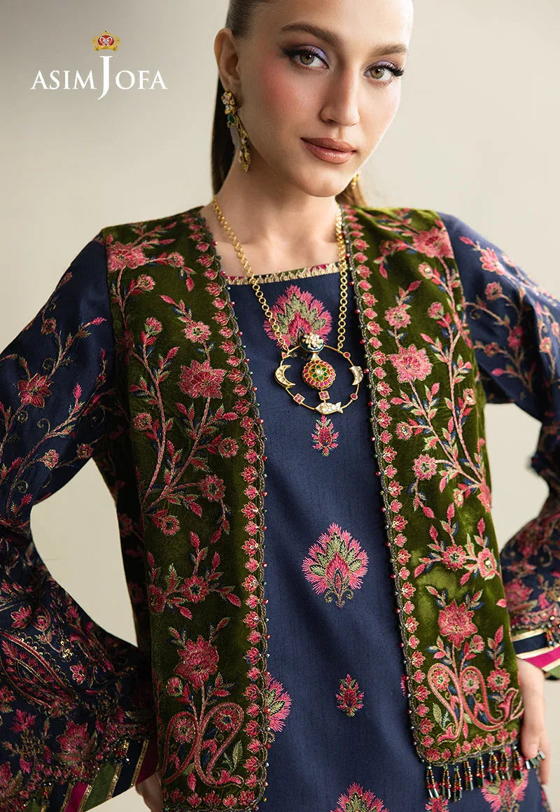 Asim Jofa | Makhmal Velvet 25 | AJULM - Aqsa Fabrics