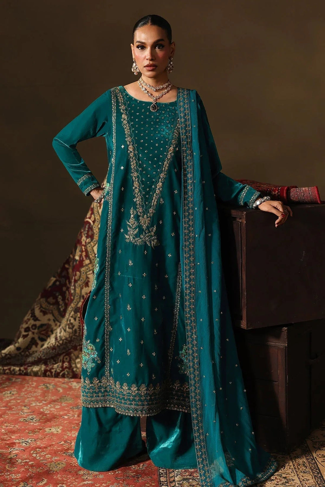 Charizma | Signora Velvet 25 | CVT5-07 - Aqsa Fabrics