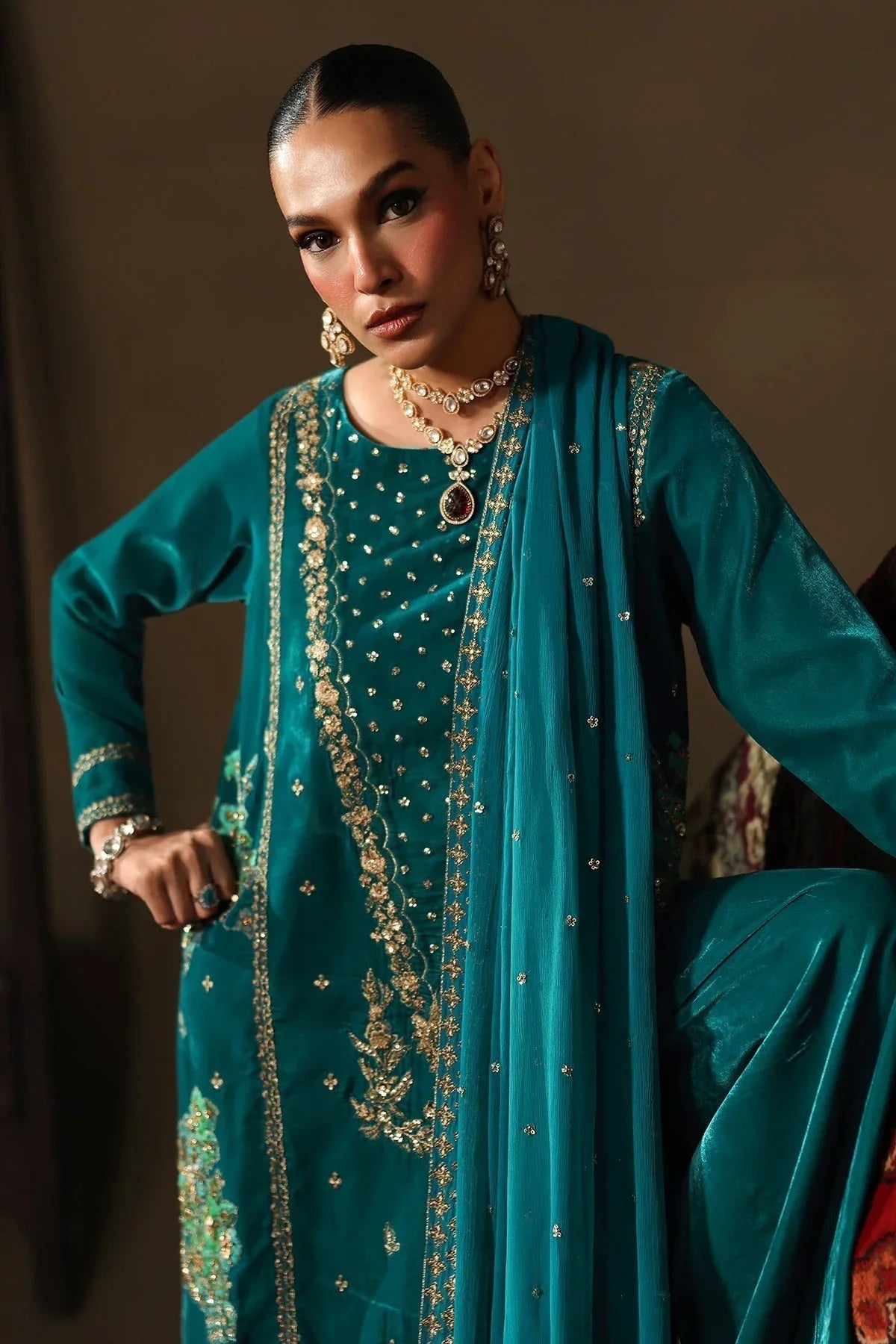 Charizma | Signora Velvet 25 | CVT5-07 - Aqsa Fabrics