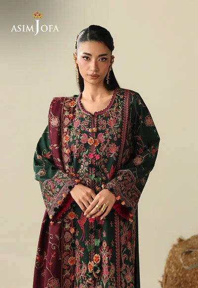 Asim Jofa | Kashmiri Collection 25 | AJULK-04 - Aqsa Fabrics