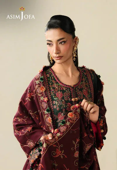 Asim Jofa | Kashmiri Collection 25 | AJULK-04 - Aqsa Fabrics