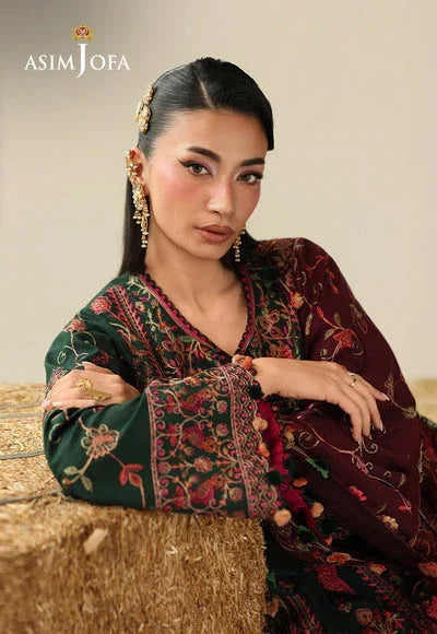 Asim Jofa | Kashmiri Collection 25 | AJULK-04 - Aqsa Fabrics