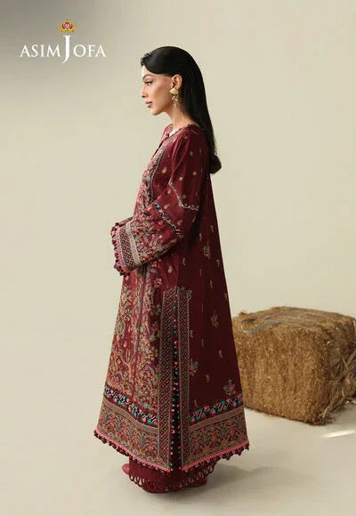 Asim Jofa | Kashmiri Collection 25 | AJULK-08 - Aqsa Fabrics