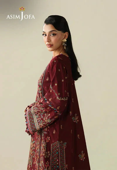 Asim Jofa | Kashmiri Collection 25 | AJULK-08 - Aqsa Fabrics
