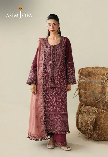 Asim Jofa | Kashmiri Collection 25 | AJULK-06 - Aqsa Fabrics