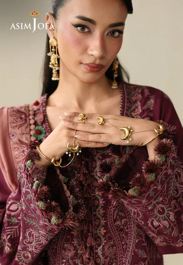 Asim Jofa | Kashmiri Collection 25 | AJULK-06 - Aqsa Fabrics