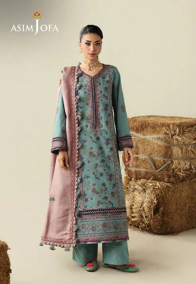 Asim Jofa | Kashmiri Collection 25 | AJULK-03 - Aqsa Fabrics