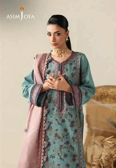 Asim Jofa | Kashmiri Collection 25 | AJULK-03 - Aqsa Fabrics