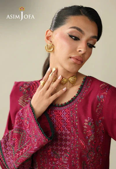 Asim Jofa | Kashmiri Collection 25 | AJULK-07 - Aqsa Fabrics
