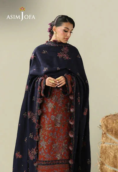 Asim Jofa | Kashmiri Collection 25 | AJULK-02 - Aqsa Fabrics