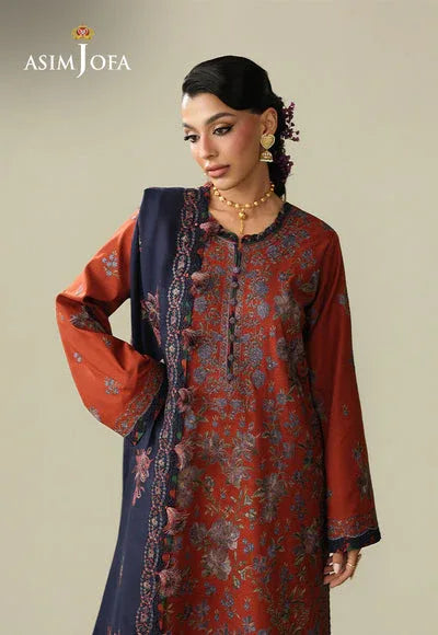 Asim Jofa | Kashmiri Collection 25 | AJULK-02 - Aqsa Fabrics