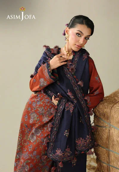Asim Jofa | Kashmiri Collection 25 | AJULK-02 - Aqsa Fabrics
