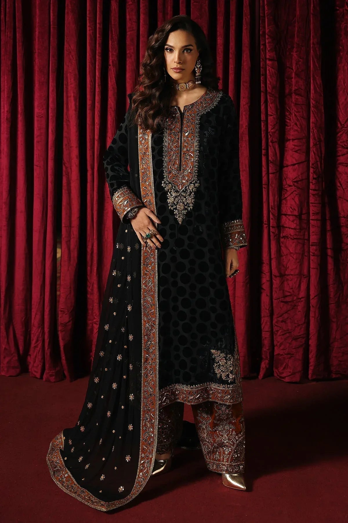 Charizma | Signora Velvet | CVT5-14 - Aqsa Fabrics