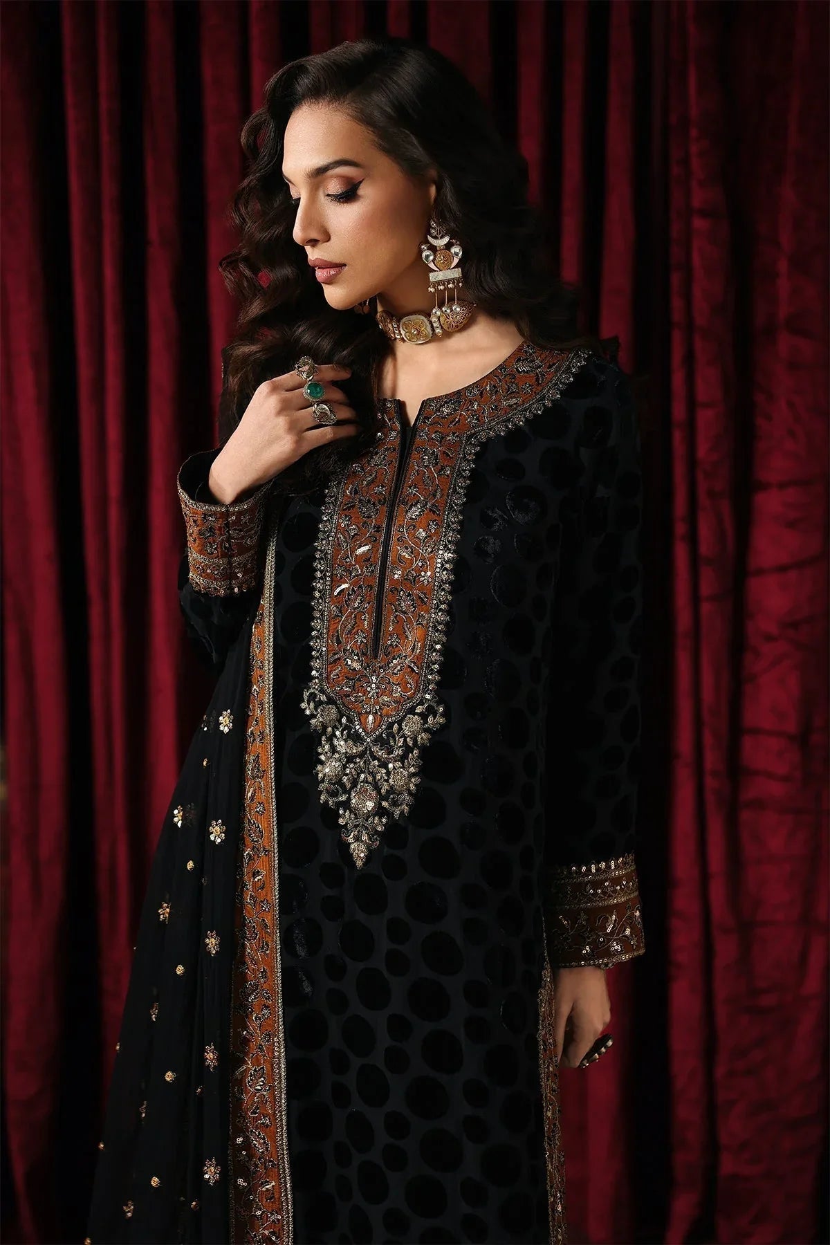 Charizma | Signora Velvet | CVT5-14 - Aqsa Fabrics