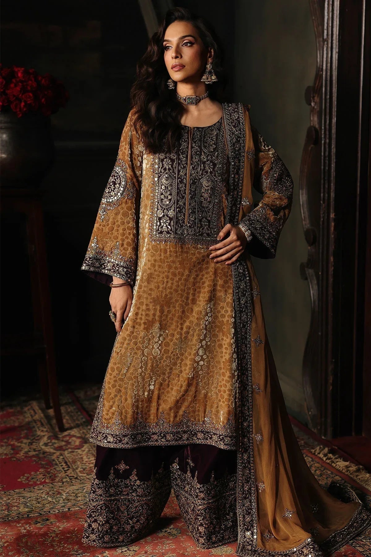 Charizma | Signora Velvet | CVT5-13 - Aqsa Fabrics