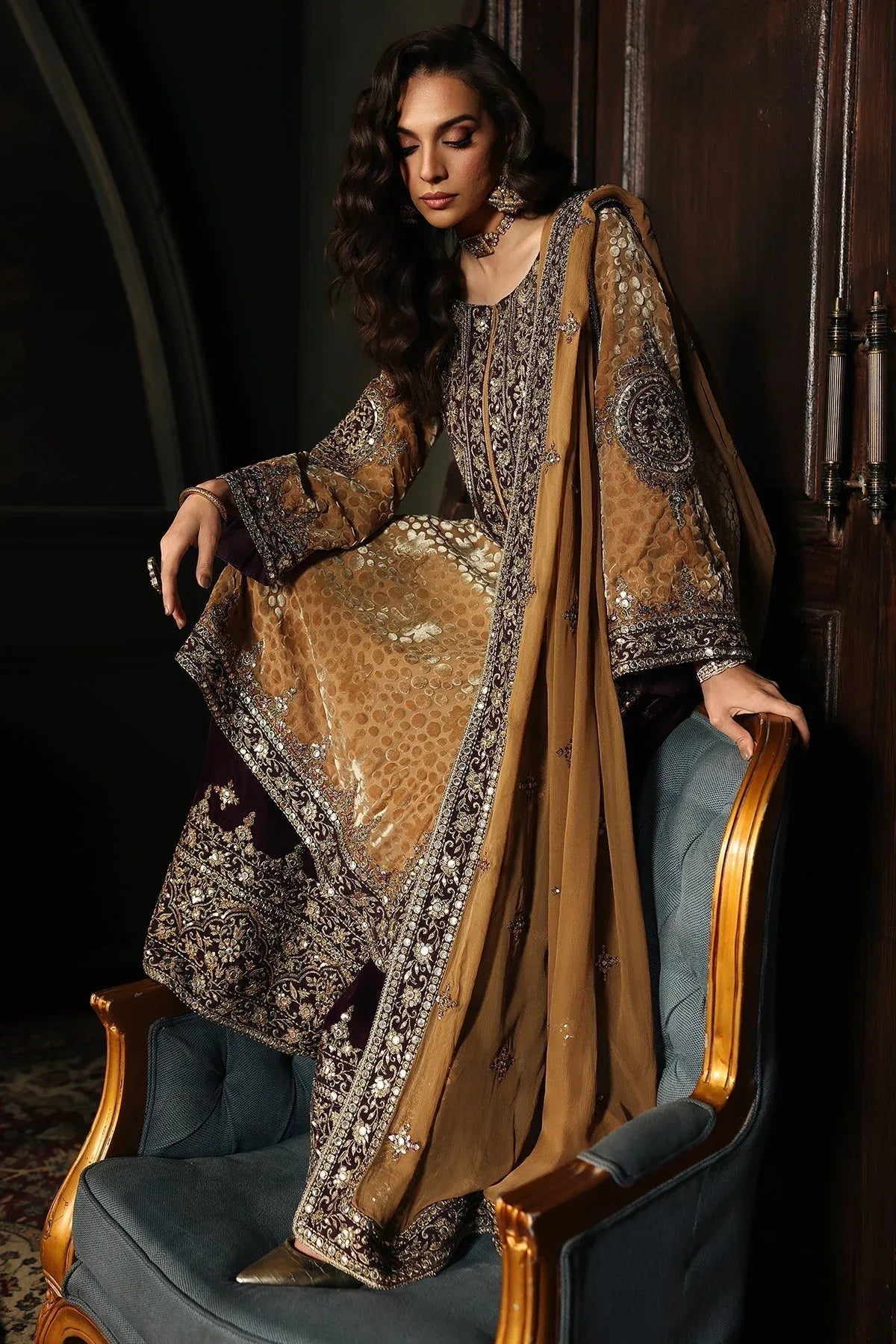 Charizma | Signora Velvet | CVT5-13 - Aqsa Fabrics