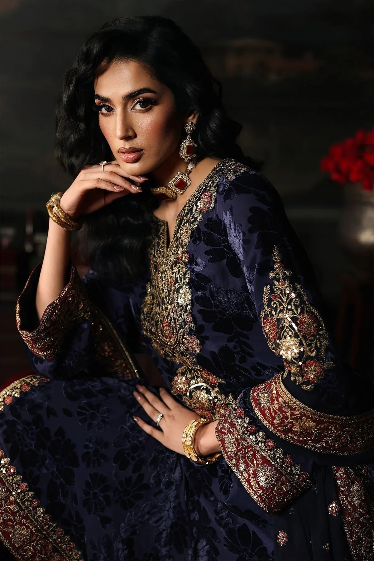 Charizma | Signora Velvet | CVT5-11 - Aqsa Fabrics